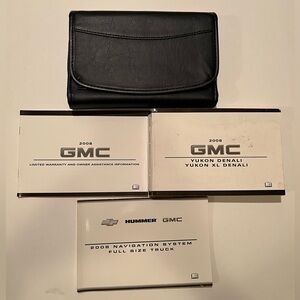2008 GMC YUKON DENALI OWNER’S MANUAL & CASE.